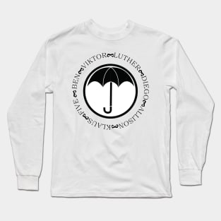 Umbrella Members Names Long Sleeve T-Shirt